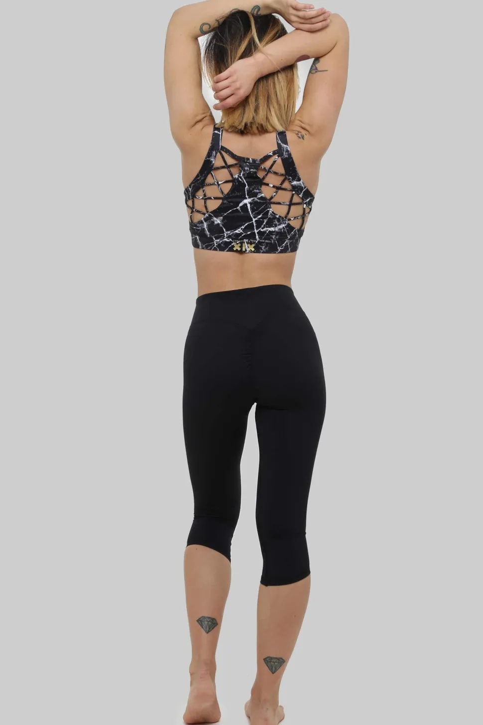 Women CXIX Leggings & Bikers*Capri Leggings: Classique Black
