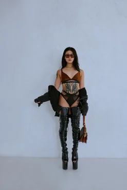 Women CXIX High Waisted Bottoms*Classique High Waisted Bottoms - Black