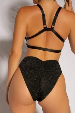 Women CXIX High Waisted Bottoms*Cora High Waisted Bottoms - Black