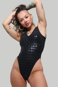 Women CXIX Body & Jumpsuits*Gecko Grip™ Bodysuit: Black
