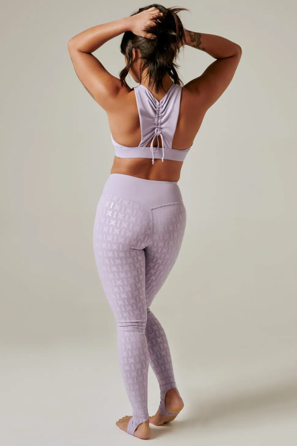 Women CXIX Leggings & Bikers*Gecko Grip™ Leggings: Lilac