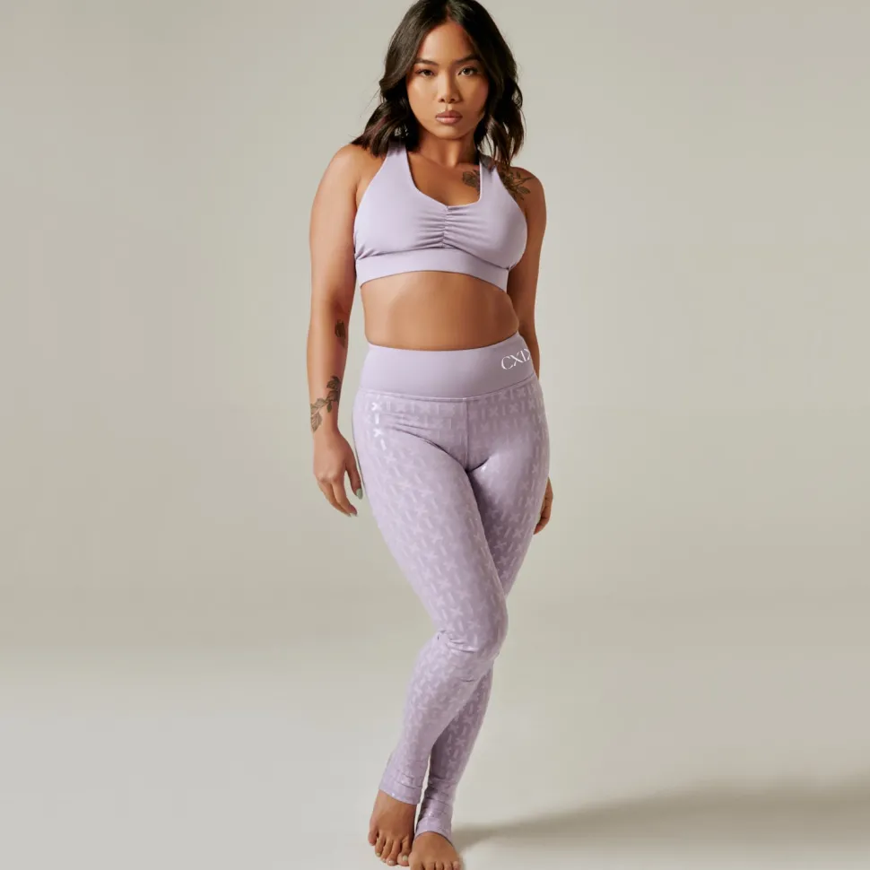 Women CXIX Leggings & Bikers*Gecko Grip™ Leggings: Lilac