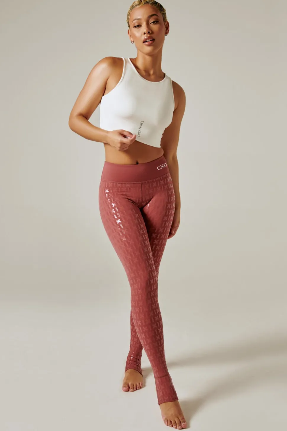Women CXIX Gecko Grip™ Apparel*Gecko Grip™ Leggings: Mauve