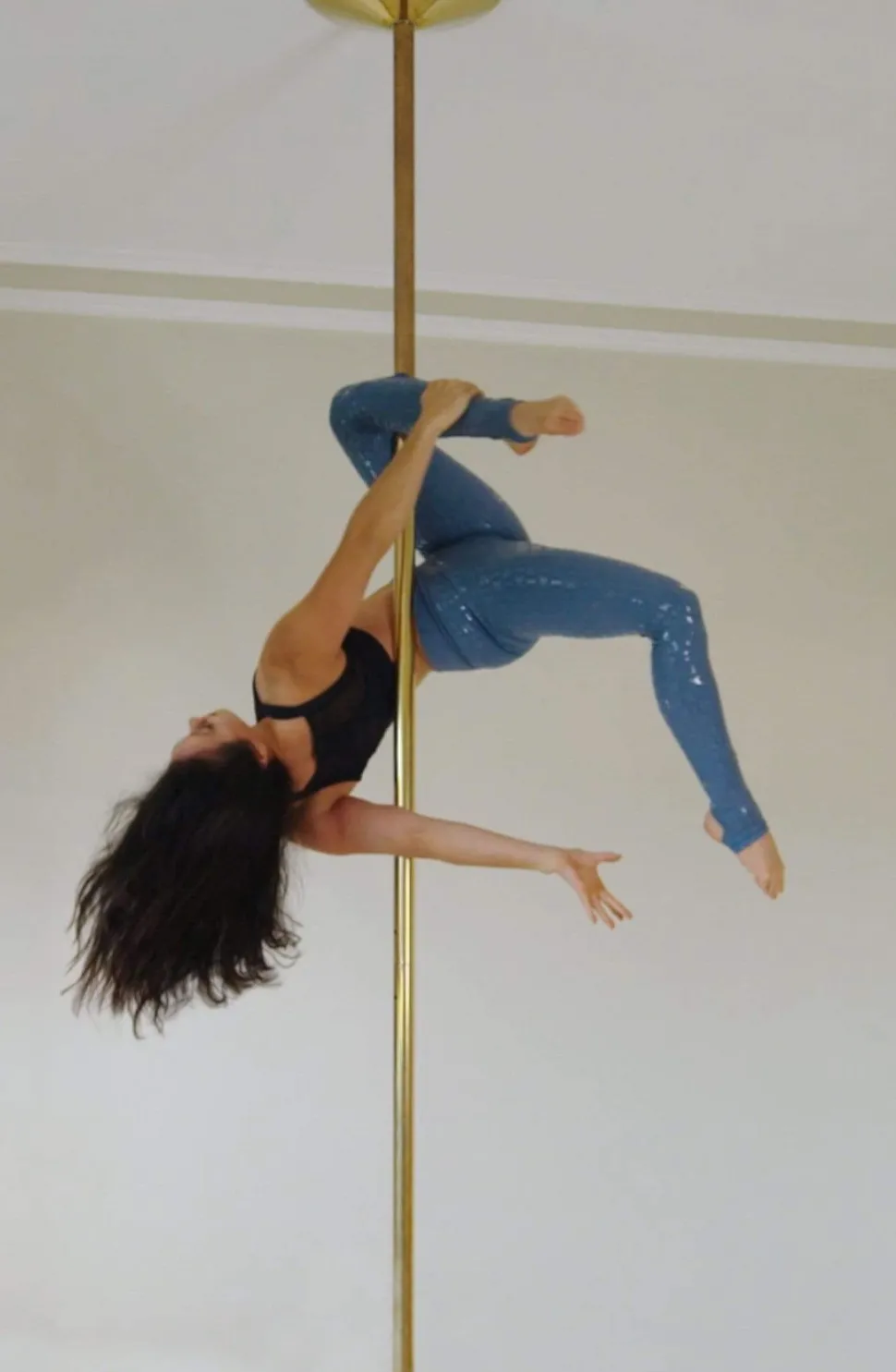Women CXIX Leggings & Bikers*Gecko Grip™ Leggings: Steel Blue