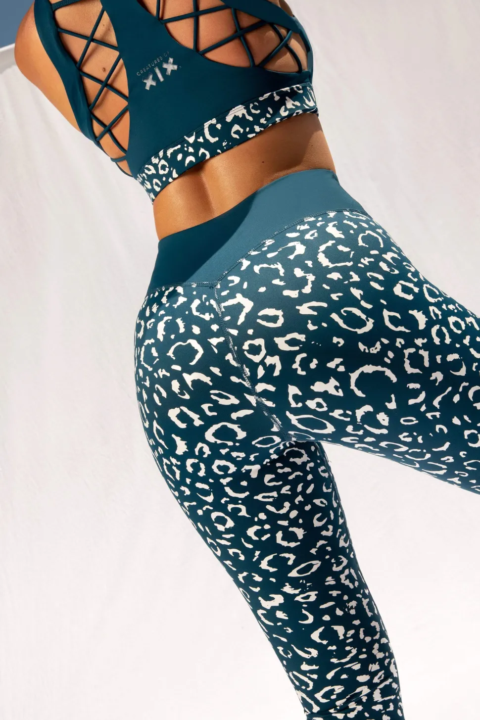 Women CXIX Gecko Grip™ Apparel*Gecko Grip™ Leggings: Twilight Leopard