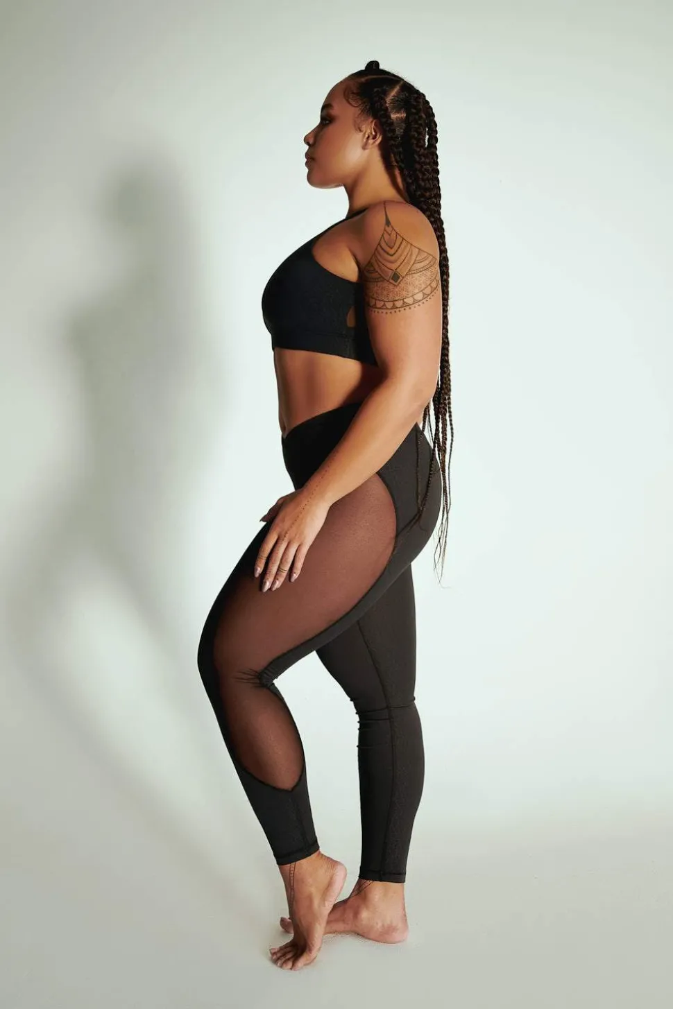 Women CXIX Leggings & Bikers*Leggings: Black Croc