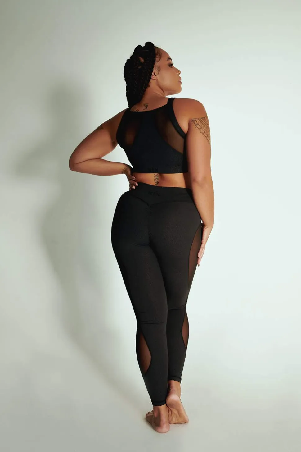 Women CXIX Leggings & Bikers*Leggings: Black Croc