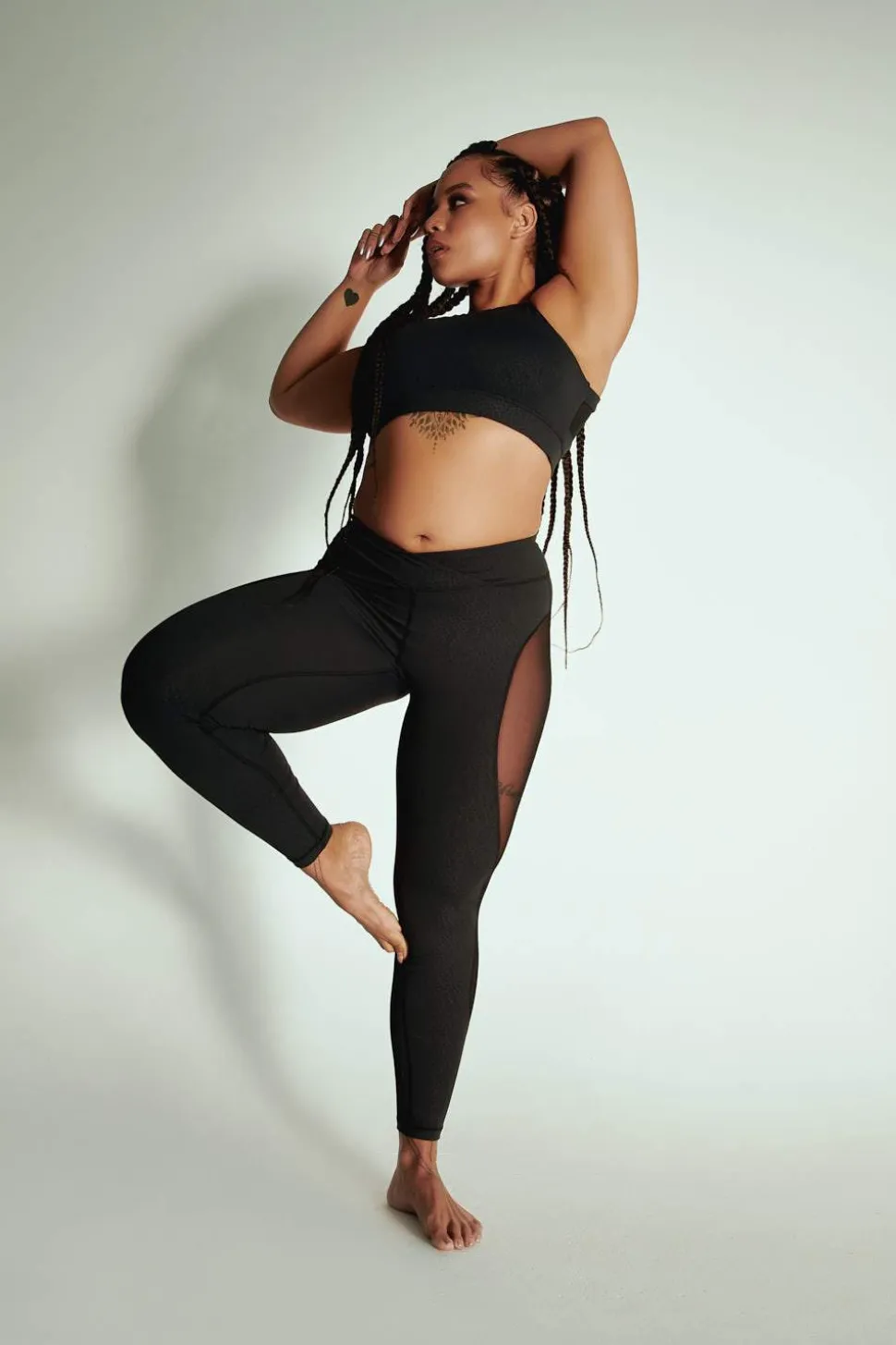 Women CXIX Leggings & Bikers*Leggings: Black Croc