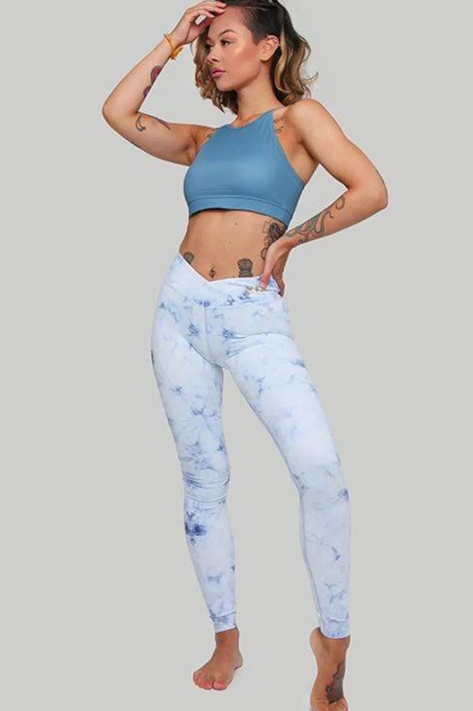 Women CXIX Leggings & Bikers*Leggings: Frosted Marble
