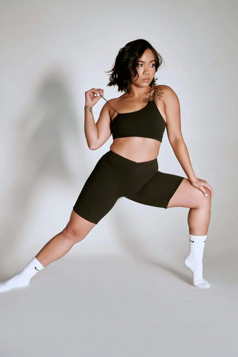 Women CXIX Leggings & Bikers*Luxlounge Biker Shorts - Black