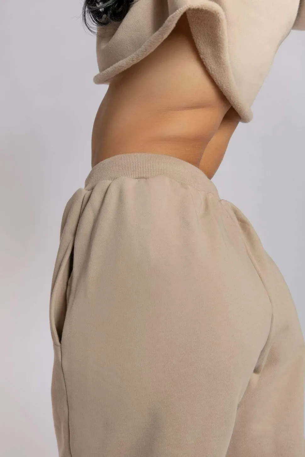 Women CXIX Joggers & Jumpers*Oversized Jogger Bottoms - Fawn
