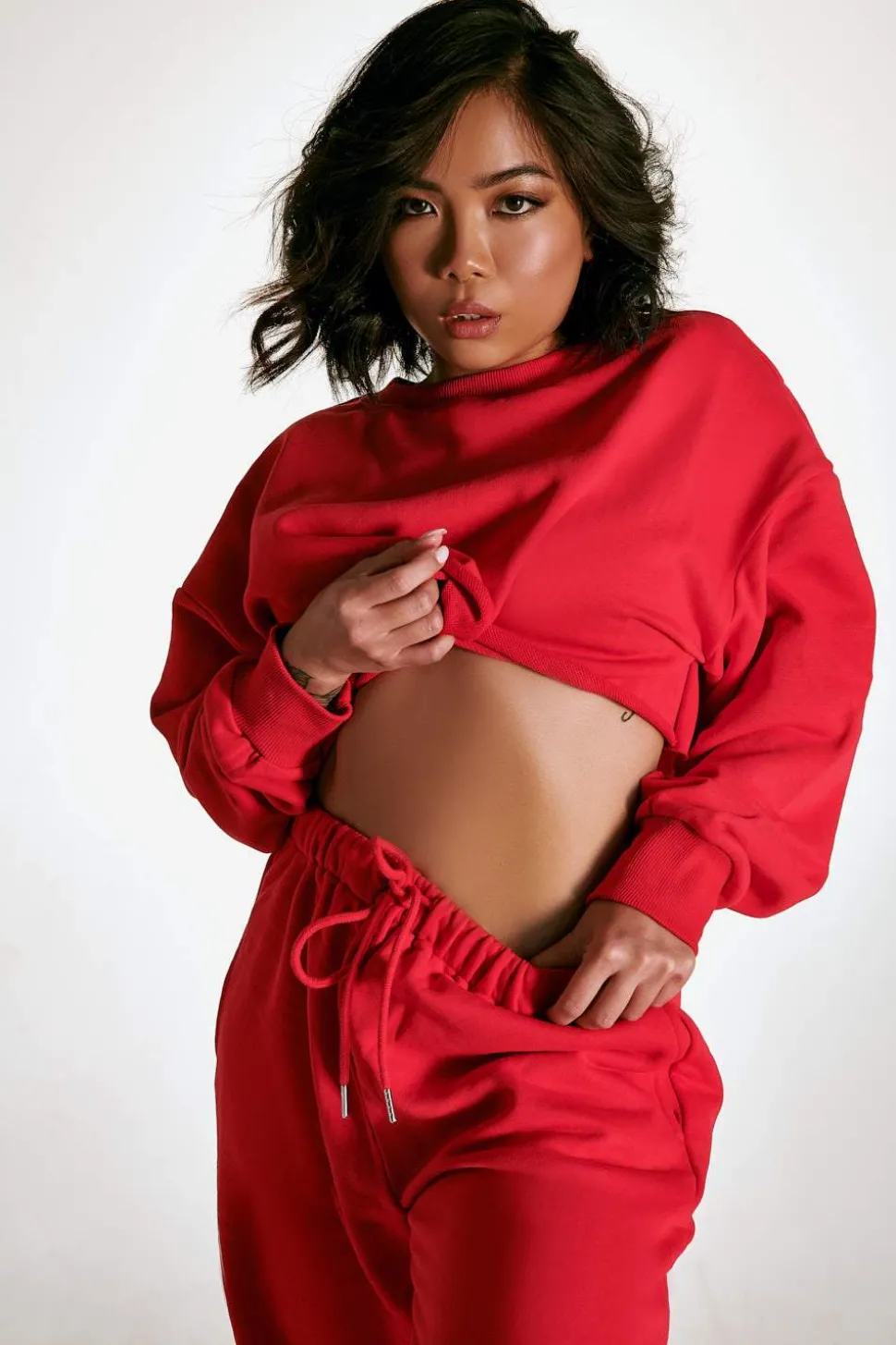 Women CXIX Joggers & Jumpers*Oversized Jogger Bottoms - Jalapeno