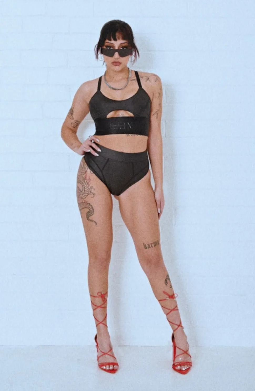 Women CXIX High Waisted Bottoms*Riding Solo High Waist Bottoms - Black