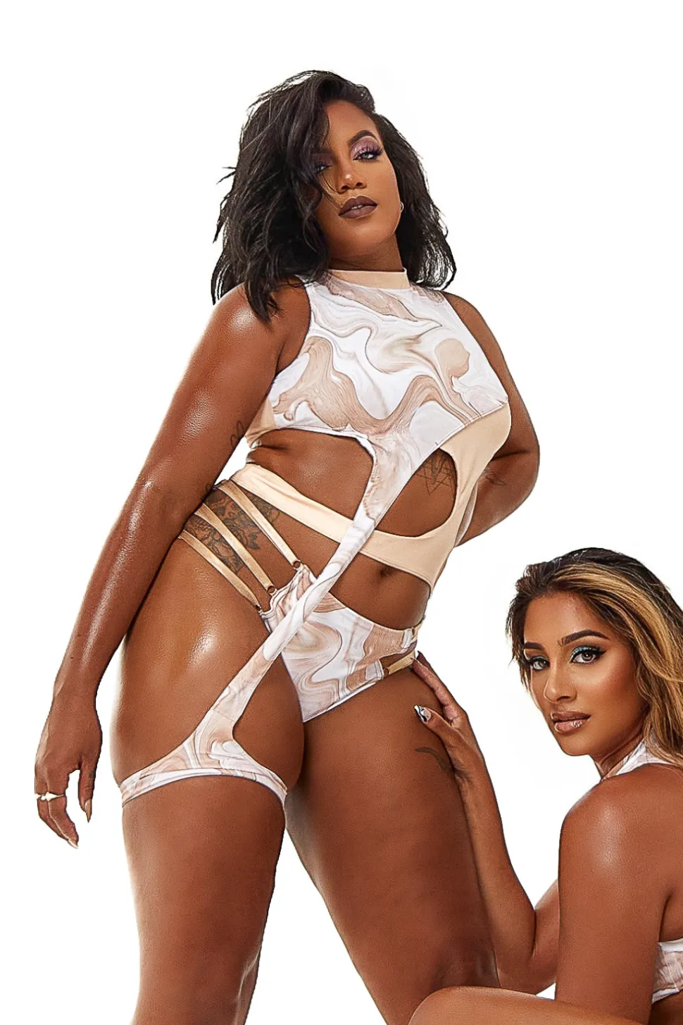 Women CXIX Tees & Tops*Solo Garter Top - Stoned