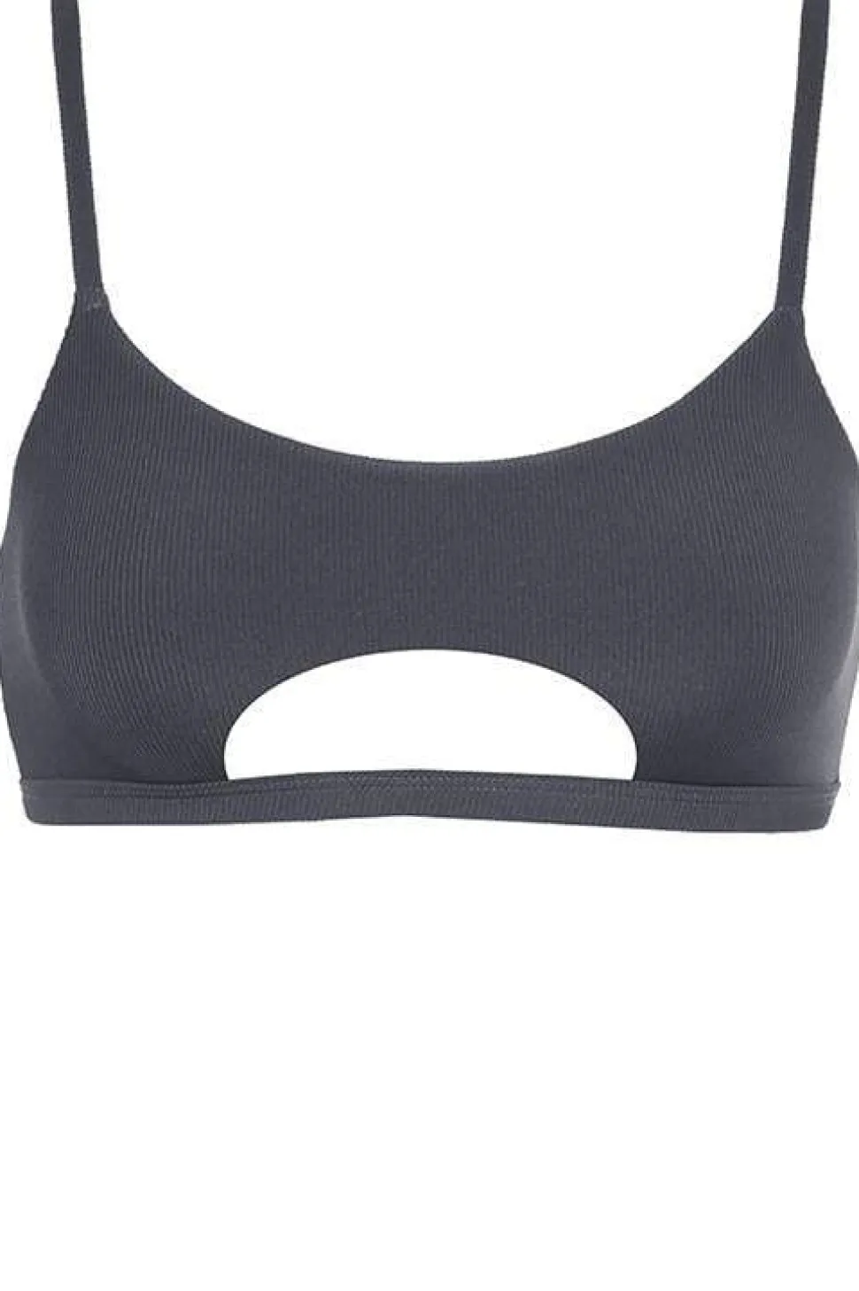 Women CXIX Tees & Tops*The Hills Raree Top - Ribbed Dark Grey