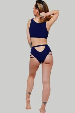 Women CXIX Tees & Tops*The Valley Top - Ribbed Navy