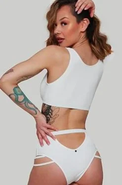 Women CXIX Tees & Tops*The Valley Top - Ribbed White
