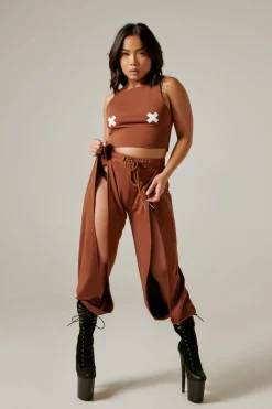 Women CXIX Tees & Tops*Xx Crop Top - Mocha
