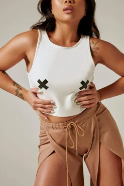 Women CXIX Tees & Tops*Xx Crop Top - White